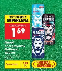 Biedronka Napój energetyczny Be Power 250 ml oferta