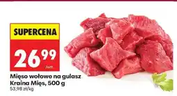 Biedronka Mięso wołowe na gulasz Kraina Mięs 500 g oferta