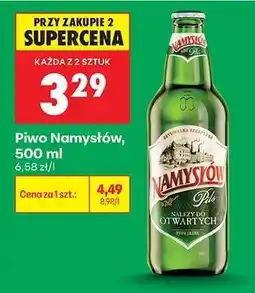 Biedronka Piwo Namysłów, 500 ml oferta