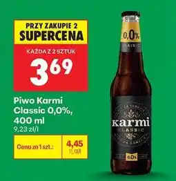 Biedronka Piwo Karmi Classic 0,0%, 400 ml oferta