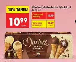 Biedronka Mini rożki Marletto, 10x25 ml oferta
