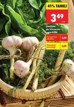 Biedronka Zestaw do kiszenia ogórków oferta