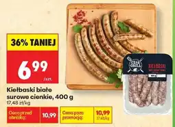 Biedronka Kiełbaski białe surowe cienkie, 400 g oferta