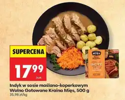 Biedronka Indyk w sosie maslano koperkowym Wolno Gotowane Kraina Mięs , 500 g oferta
