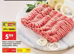 Biedronka Mięso mielone z łopatki wieprzowej i wołowiny Kraina Mięs 400 g oferta