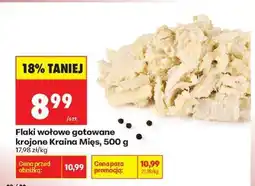 Biedronka Flaki wołowe gotowane krojone Kraina Mies 500 g oferta