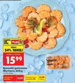 Biedronka Krewetki gotowane Marinero 250 g oferta