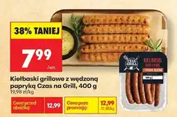 Biedronka Kiełbaski grillowe z wędzoną papryką Czas na Grill, 400 g oferta
