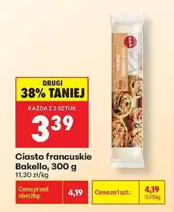 Biedronka Ciasto francuskie Bakello, 300 g oferta