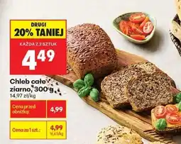 Biedronka Chleb cale ziarno 300 g oferta