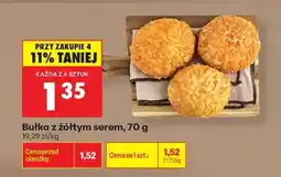 Biedronka bułka z żółtym serem , 70 g oferta