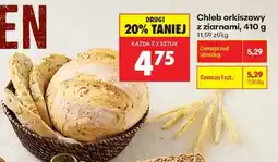 Biedronka Chleb orkiszowy z ziarnami, 410 g oferta