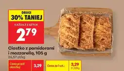 Biedronka Ciastko z pomidorami i mozzarellą, 105 g oferta