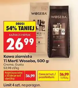 Biedronka Ti Merti Woseba, 500 g oferta