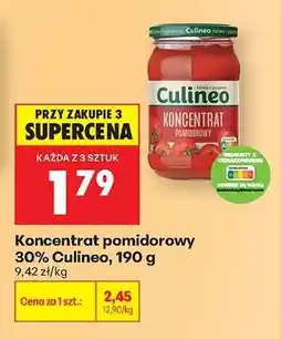Biedronka Koncentrat pomidorowy 30% Culineo, 190 g oferta
