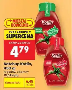 Biedronka Ketchup Kotlin, 450 g oferta