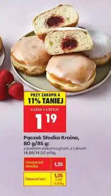 Biedronka Pączek Słodka Kraina, 80 g/85 g oferta