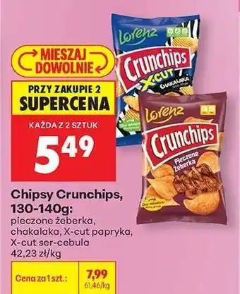Biedronka Chipsy CRUNCHIPS oferta