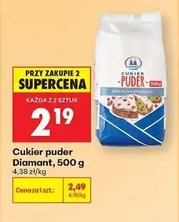 Biedronka Cukier puder Diamant 500 g oferta