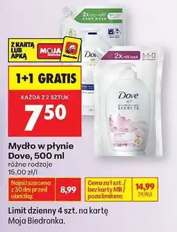 Biedronka Mydło w płynie Dove, 500 ml oferta