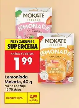 Biedronka Lemoniada Mokate, 40 g oferta