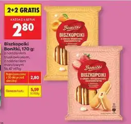 Biedronka Biszkopciki Bonitki, 170 g oferta