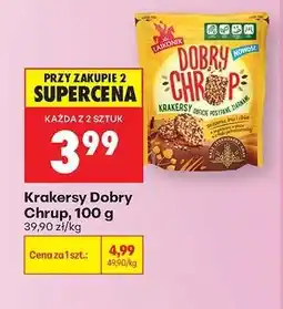 Biedronka Krakersy Dobry Chrup, 100 g oferta