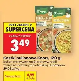 Biedronka Kostki bulionowe Knorr, 120 g oferta