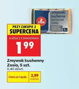Biedronka Zmywak kuchenny Zosia, 5 szt oferta