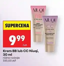 Biedronka Krem BB lub CC Niuqi, 30 ml oferta