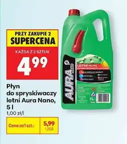 Biedronka Płyn do spryskiwaczy letni Aura Nano, 5 l oferta