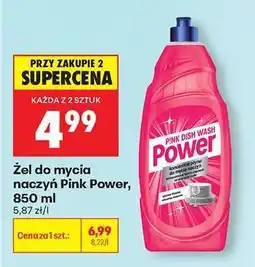 Biedronka Żel do mycia naczyń Pink Power , 850 ml oferta
