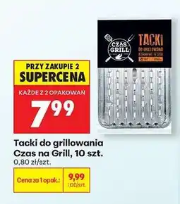 Biedronka Tacki do grillowania Czas na Grill, 10 szt oferta