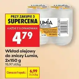 Biedronka Wkład olejowy do zniczy Lumia, 2x150 g oferta