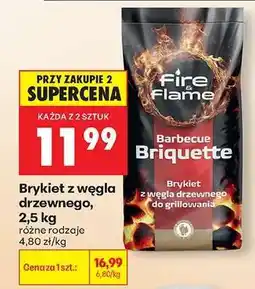 Biedronka Brykiet z węgla drzewnego, 2,5 kg oferta