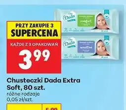 Biedronka Chusteczki Dada Extra Soft 80 szt oferta