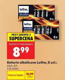Biedronka Baterie alkaliczne Lethe, 8 szt oferta