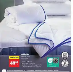 Biedronka Nakładka na materac Topcool oferta