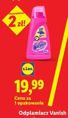 Lidl Odplamiacz Vanish oferta