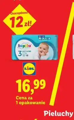 Lidl Lupilu Pieluchy oferta