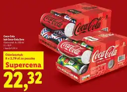 Lidl Coca-Cola lub Coca-Cola Zero oferta