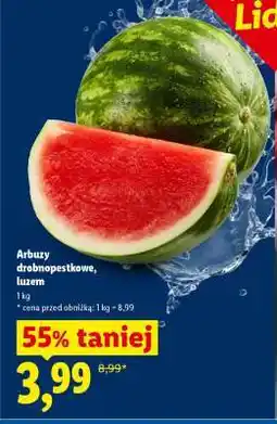 Lidl Arbuzy drobno pestkowe, luzem oferta