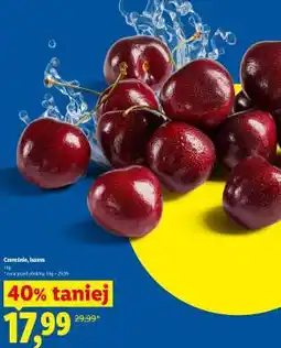Lidl Czereśnie, luzem oferta