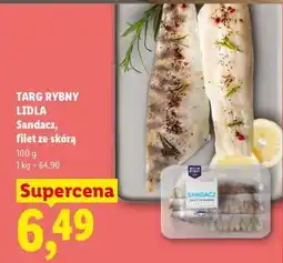 Lidl SANDACZ FILET ZE SKÓRĄ oferta