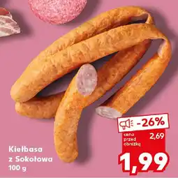 Kaufland Sokołów Kiełbasa z Sokołowa oferta