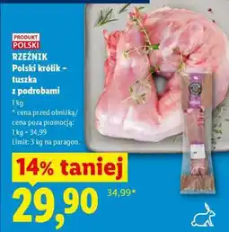 Lidl Polski królik tuszka z podrobami oferta