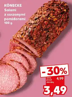 Kaufland Könecke Salami z suszonymi pomidorami oferta