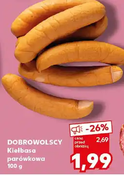 Kaufland Dobrowolscy Kiełbasa parówkowa oferta