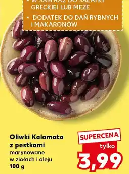 Kaufland Oliwki Kalamata z pestkami oferta