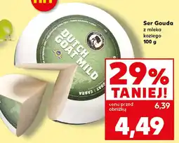 Kaufland Henri Willig Ser Gouda z mleka koziego oferta